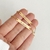 Kit Pulseira Placa Nome Ouro
