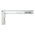 Escuadra de Aluminio 350mm L7012 Lusqtoff con Nivel Burbuja - comprar online