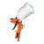 PISTOLA PARA PINTAR - GRAV - ALTA PRESION 600 ML (1.5MM)