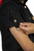 Camisa Psycho Listrada Preto e Branco - Mister Monster Store