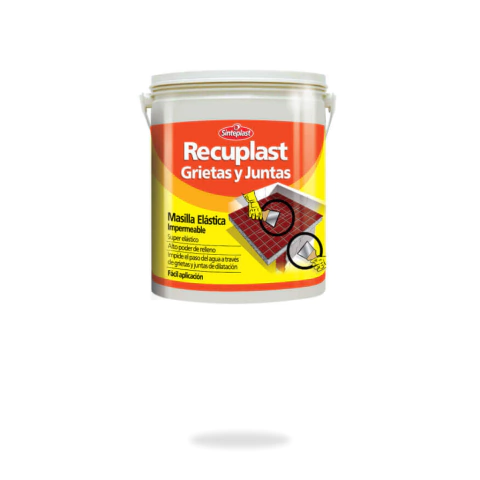 Masilla Elástica Impermeable Recuplast Grietas y Juntas