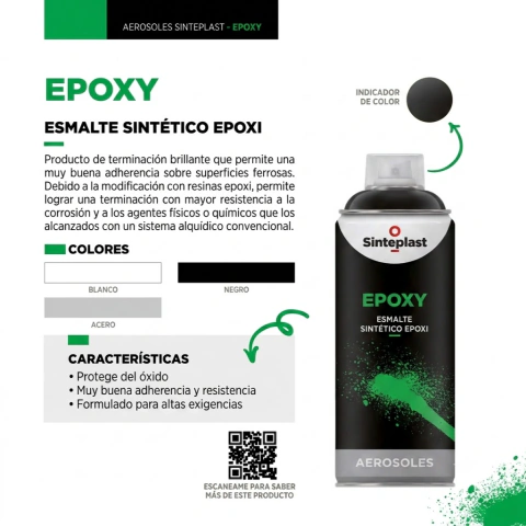 Aerosol Epoxi 440 cm3 Brillospray Max