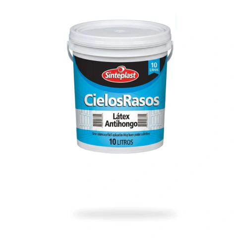 Látex Cielorraso Recuplast Blanco 10 Lts Antihongos