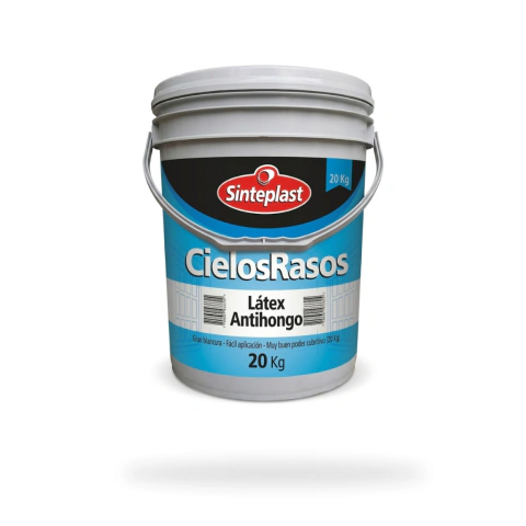 Látex Cielorraso Recuplast Blanco 20 Lts Antihongos
