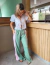 Pantalón España (Verde y rosa) - comprar online