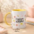 Caneca Cerâmica com Alça Colorida - Amarela - comprar online