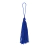 Pingente Tassel 7cm - Azul Royal - 5 unid. - comprar online