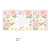 Adesivo DTF UV Copo Floral Rosa