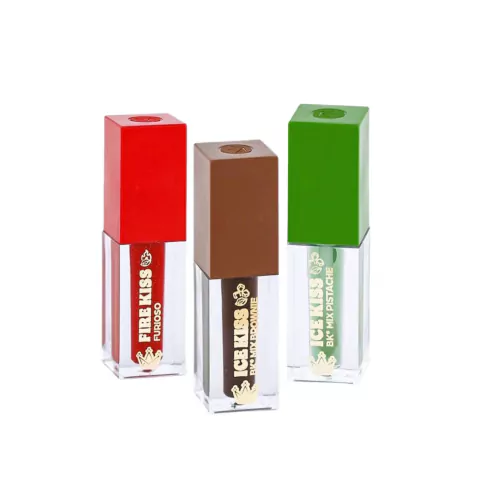 Coleção Gloss Mari Maria Ice e Fire Kiss Completa - Burger King