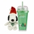 Snoopy Natal Pelúcia e Copo Verde Exclusivo - Christmas Collection