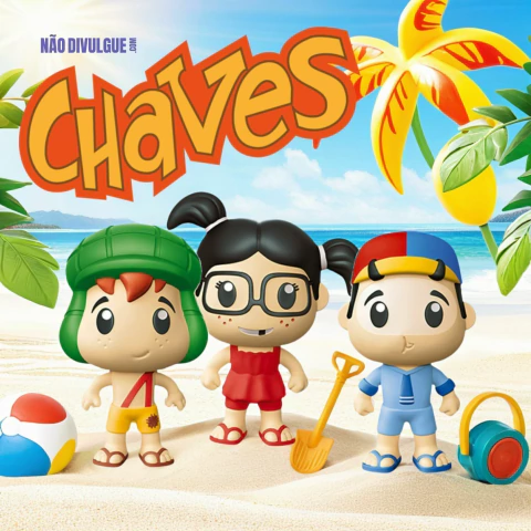Bonecos Turma do Chaves Acapulco Personagens - Giraffas