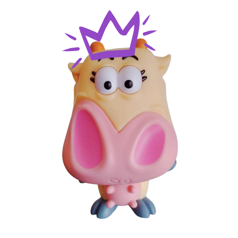 Boneco Cartoon Network Pollito Vaca e o Frango - Burger King - comprar online
