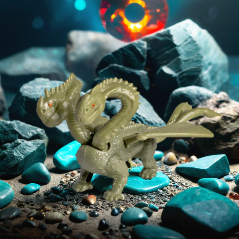 Vômito e Arroto Lacrado Como Treinar seu Dragão - Burger King - comprar online