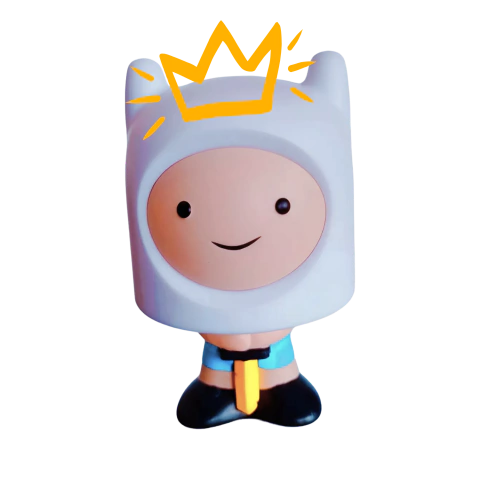 Boneco Cartoon Network Finn Hora da Aventura - Burger King - comprar online