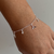 Pulseira sereia + pedras