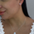 Colar concha + pedra - comprar online