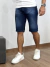 Bermuda Jeans Masculina Escura Classica - comprar online