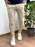 Calça Alfaiataria Masculina Super Skinny Bege - comprar online