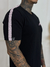 Camiseta Slim Faixa Ross Preta na internet