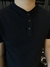 Henley Texturizada - Preta - loja online