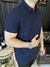 Polo Zíper - Azul Marinho - Vision Moda Masculina