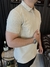 Polo Zíper - Bege Café Com Leite - Vision Moda Masculina