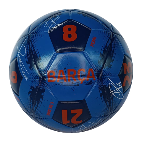 Bola de Futebol Campo 05 Barcelona Assinaturas - Oficial Licenciado - comprar online
