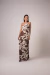Vestido Longo Ombro Só Estampa Vaca Maya - comprar online
