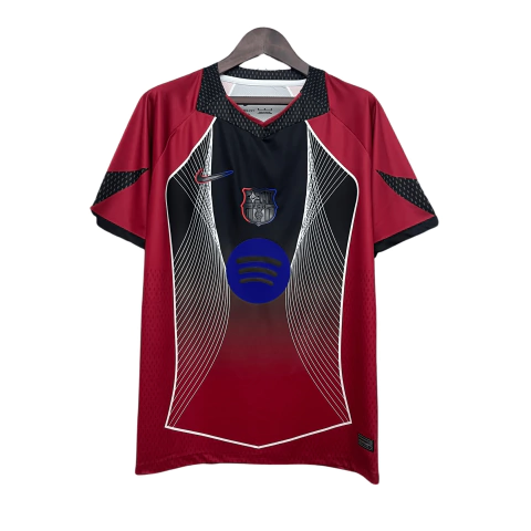 Camisa Barcelona Away 2025/26 Edição Especial Grená e Preta - Versão Torcedor Nike - comprar online