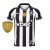 Camisa Botafogo Home 2025/26 Aura 90 – listras verticais e gola polo retrô. Patch Campeão Libertadores