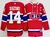 Camisa NHL Montreal Canadiens Fanatics Vermelha – vista frontal com logo dos Canadiens