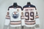 Camisa NHL Edmonton Oilers Jersey Branca – vista frontal com logo dos Oilers