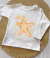 Remera Manga Larga con broches - Blanca Estrella de Mar en internet