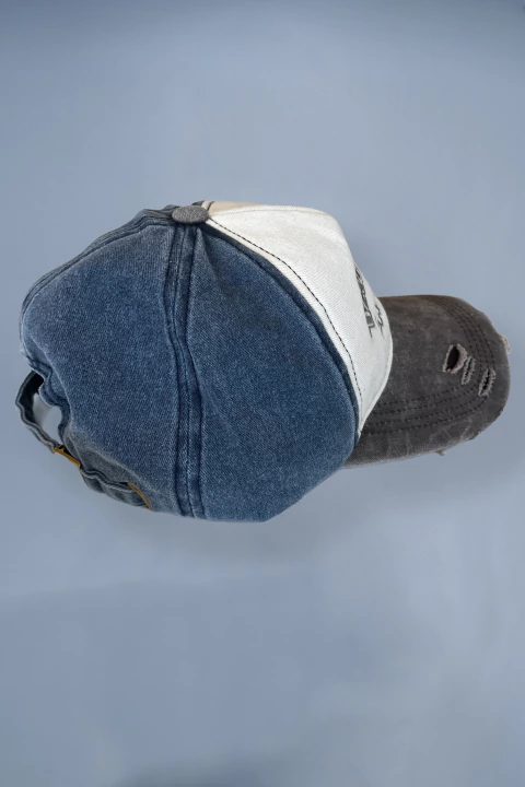 Gorra TAPADOS DE LABURO - Azul y Negro - tienda online