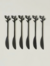 SET X 6 UNTADORES DE ACERO NEGRO STEM - comprar online