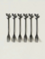 SET X 6 TENEDORES COPETIN DE ACERO NEGRO STEM - comprar online