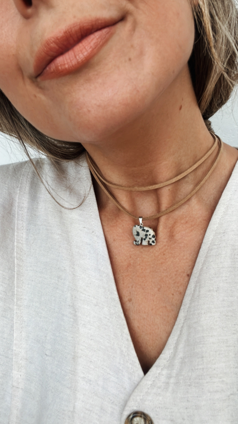 Collar África (pintitas)