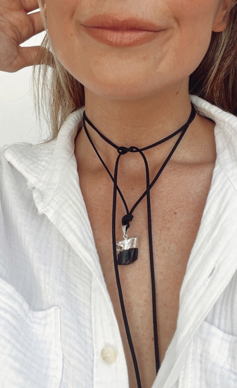 Collar lazo Turmalina