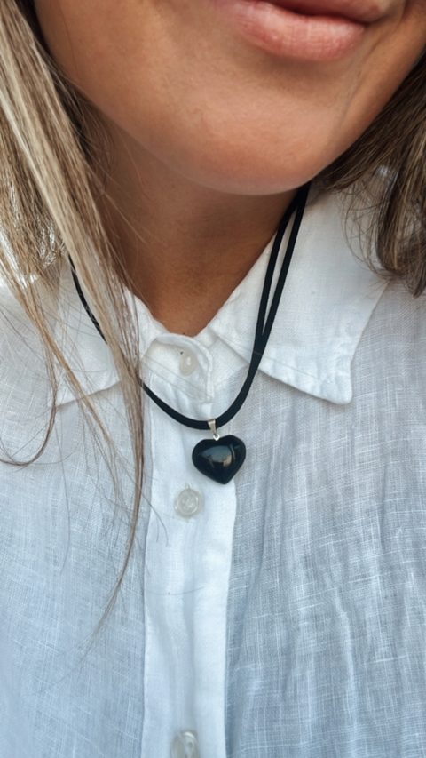 Amuleto Amor (obsidiana)