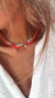 Collar ojito turco (coral) en internet