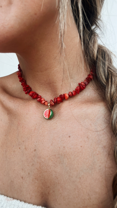 Collar Sandía
