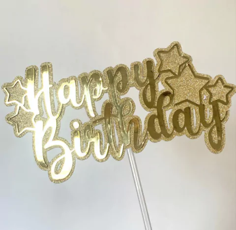 Happy Birthday – Estrelas - Arquivo Digital