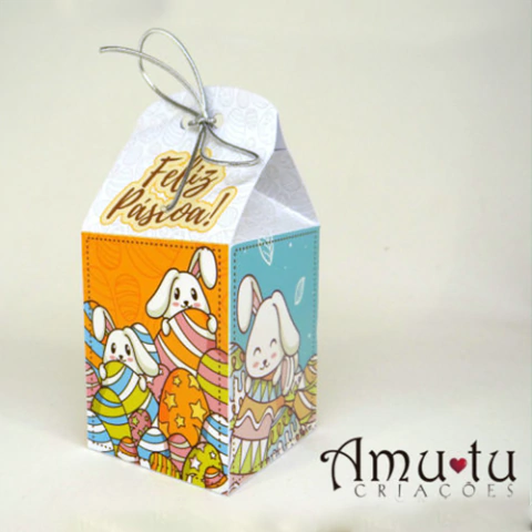 Caixa Milk – Páscoa -Arquivo Digital