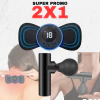 2X1 MASAJES: PISTOLA MASAJEADORA + MINI MASAJEADOR - comprar online
