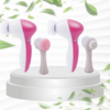 ¡4X1 2 CEPILLOS LIMPIADOR FACIAL AUTOMÁTICO 5 EN 1 + 2 CEPILLOS EXFOLIANTE DOBLE CARA DE REGALO!