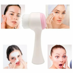 ¡4X1 2 CEPILLOS LIMPIADOR FACIAL AUTOMÁTICO 5 EN 1 + 2 CEPILLOS EXFOLIANTE DOBLE CARA DE REGALO! - Essenzia shop