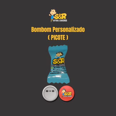 Bombom personalizado (10 unidades) (NORMAL - URGENTE OU IMEDIATO) na internet