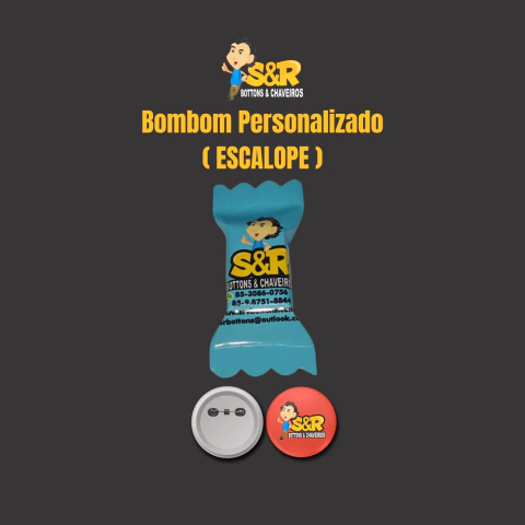 Bombom personalizado (KIT com 100) na internet