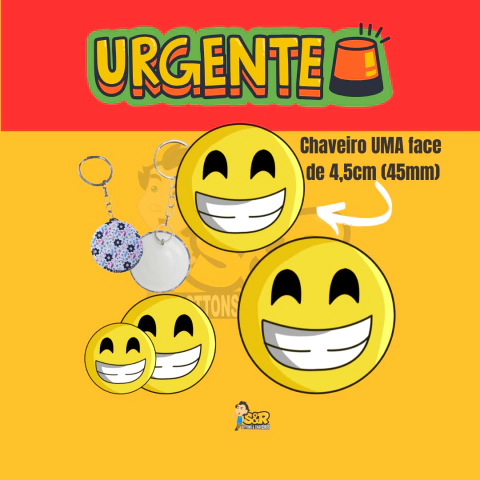 Imagem do Pedido urgente ( EM 24H ) para chaveiros UMA FACE