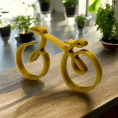 Estátua Decorativa de Bicicleta - Toque Criativo para Seu Ambiente - Oficina Maker | Toys
